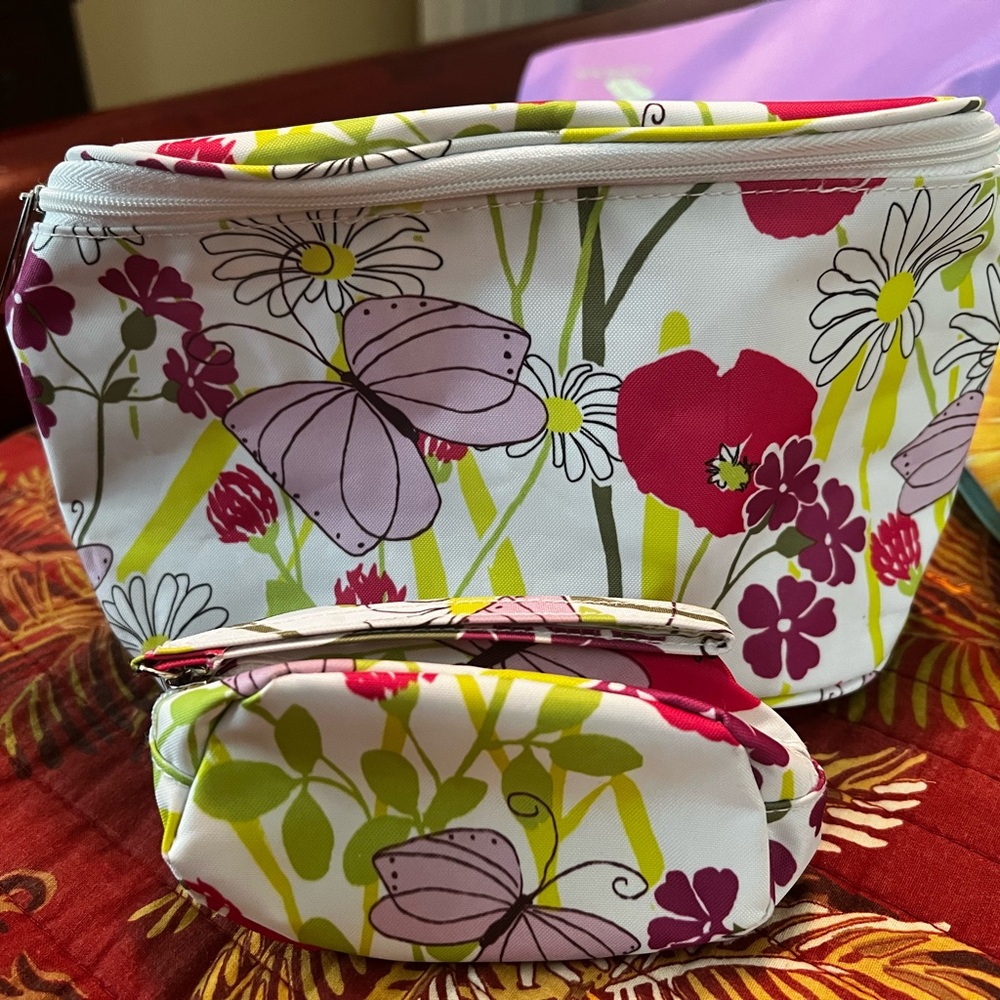 Clinique Make Up Bag 2 Piece Set